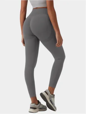 Halara Seamless Flow Scrunch Butt Side Ribbed Butt Lifting Leggings thumbnail 10