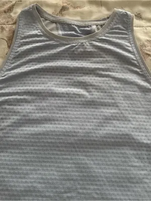 MAS Intimates Light Blue raceback Sleeveless Athletic Tank Top size S athleisure thumbnail 7