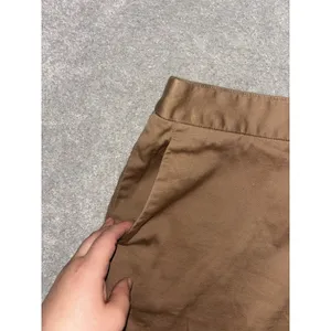 Everlane Khaki High‎ Waist Size 6 Side Zip up Shorts Pockets thumbnail 4