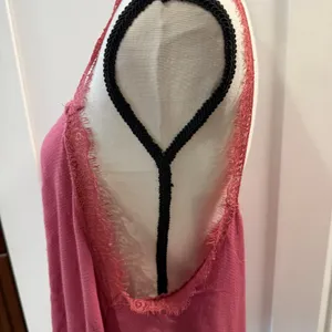 Free People Intimately Women’s Flowing Pink Camisole Size L thumbnail 5