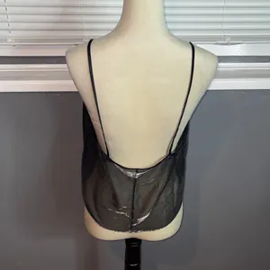 Black Sheer Camisole Top Size M/L Size M thumbnail 4