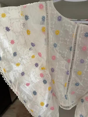 NWT JJ’s Fairyland Embroidered Boho Blouse - Size Large - Dreamy Boutique Find! thumbnail 5