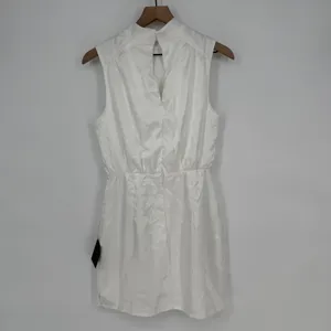 Lulus White Mock Neck Sleeveless Mini‎ Dress Party Cocktail NWT Medium thumbnail 12