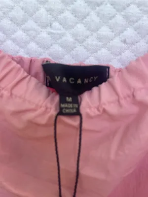 No Vacancy Women’s Pink Cargo Jumpsuit Size M NWT Utility Pocket Adjustable Stra thumbnail 6