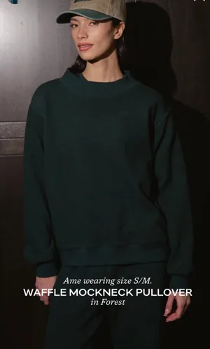 PARKE Waffle Mockneck L/XL thumbnail 1