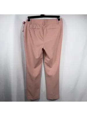 Jules & Leopold Pink Tie Waist Ankle Pants Large thumbnail 6