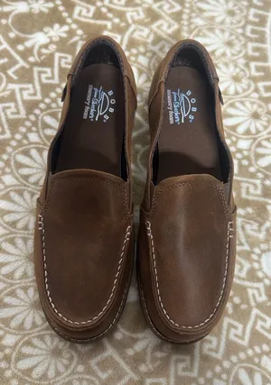 BOBS from Skechers Brown Slip-On Loafers with Contrast Stitching thumbnail 1