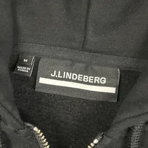 J Lindeberg Hoodie Womens Medium Black Alpha Zip Up Sweatshirt AWJS08992 Pocket thumbnail 4