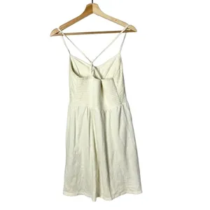 American Eagle AEO‎ Ivory White Lace Fit & Flare Mini Dress S thumbnail 2