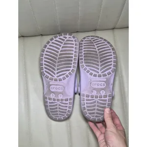 CROCS Classic Clog in Light Lavender 7 Womens Purple thumbnail 5
