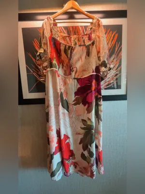 Maeve Anthropologie floral midi dress thumbnail 2