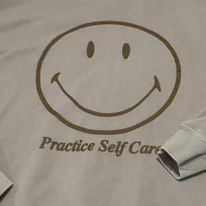 PacSun Cream Smiley Crewneck Sweater thumbnail 6