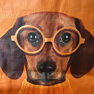 Puppy Dog Tote Orange thumbnail 1
