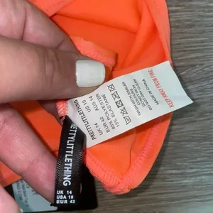 𝅺prettylittlething Orange Sports Bra thumbnail 4