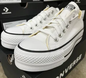 Converse Women's White Trainers thumbnail 1