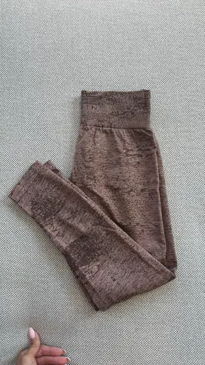 NVGTN Seamless Leggings brown print thumbnail 6