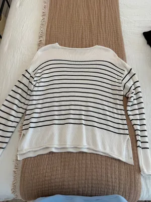 Wishlist Black & White Striped Sweater thumbnail 7