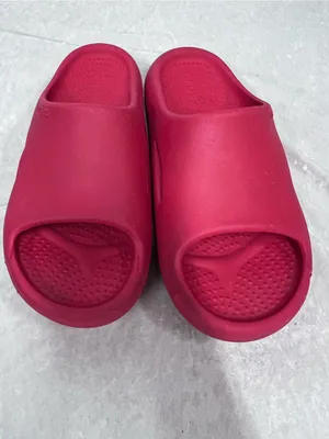 Crocs Recovery Slides Red unisex women’s 6 sandals thumbnail 8