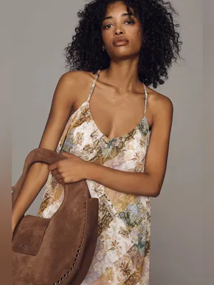 NWT Avec Les Filles Paisley Maxi Dress thumbnail 2