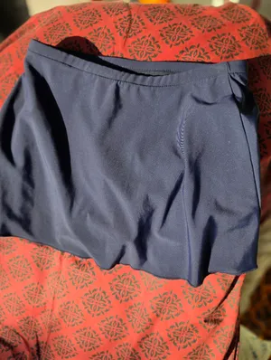 Swim Skirt Bottoms Navy Blue 10 thumbnail 5