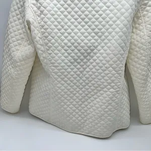 White Stag Quilted Cream Equestrian Styled Puffer Jacket- Size L (12/14) thumbnail 6