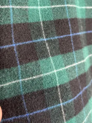 Classic Green Plaid Mini Skirt thumbnail 6