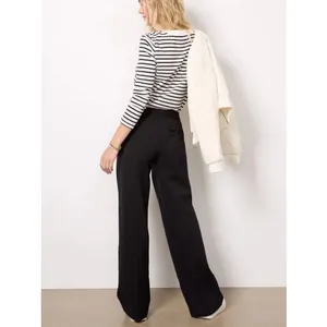 Spanx Black Wide Leg Perfect Pant Sz.M NWT thumbnail 2
