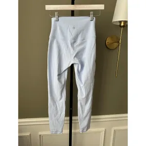 Lululemon Align High-Rise Pant 25” Pastel Blue Size 4 thumbnail 3