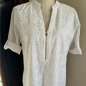Anne Klein‎  Eyelet Midi Dress thumbnail 4