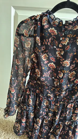 Floral Mini Dress Francesca's thumbnail 4