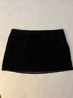 NWT LIONESS Untamed Mini Skirt Black Small $49 thumbnail 5