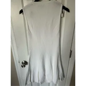 Zara white flared skirt size XS knitted thumbnail 2