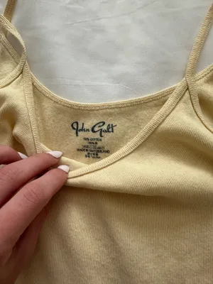 John Galt Tank Brandy Melville yellow  thumbnail 2