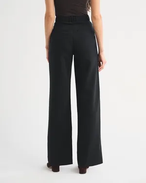 A&F Sloane Tailored Wide Leg Pant Size 24 thumbnail 5
