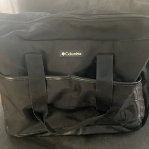 Columbia Diaper Bag Black Multiple Pockets thumbnail 1