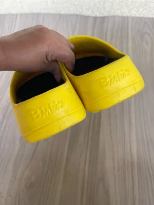 Birkenstock Yellow Slip-On EVA Clogs thumbnail 5
