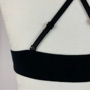 Anemone Medium Deep V Medium Adjustable Triangle Bra Bralette Solid Minimalist thumbnail 4