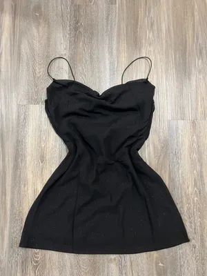 Princess Polly Senter Mini Dress Black thumbnail 3