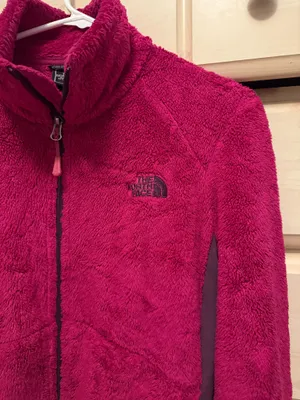 Fuchsia North Face Fleece Jacket thumbnail 2