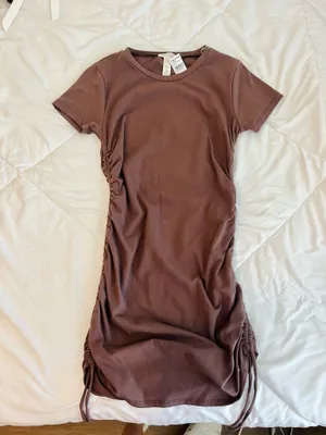 NWT Tilly’s cinch Bodycon dress thumbnail 2