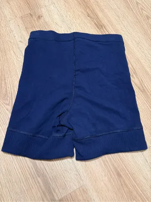 FP Movement Free People Womens M Navy Bike Shorts Ribbed Hem High Rise thumbnail 2