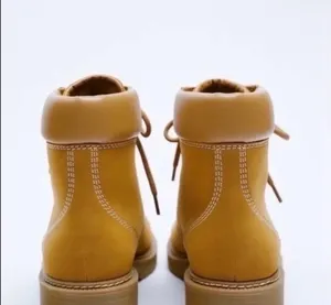 Zara lace up ankle boots Size 6.5 (New with tag) thumbnail 3
