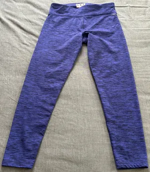 Marc New York Performance Purple Space Dye Leggings Womens Medium Athleisure thumbnail 1