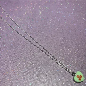 Be Kind Heart Necklace Sterling Silver 925 Jewelry Blue thumbnail 7