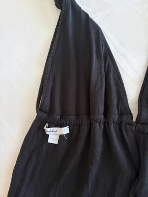 Black Halter Sparkle Top Size undefined thumbnail 2