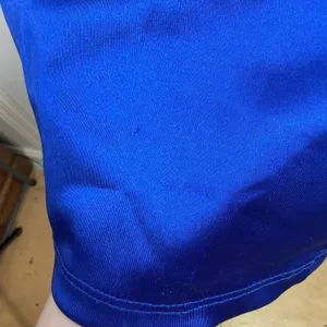NEW IRIS electric blue bodycon stretch‎ formal adjustable mini dress shiny gloss thumbnail 8