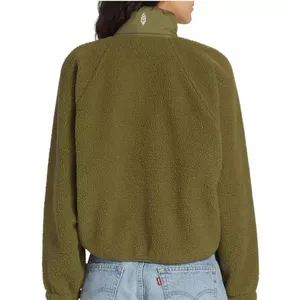 Movement Hit The Slopes Fleece Jacket | Army Green thumbnail 3