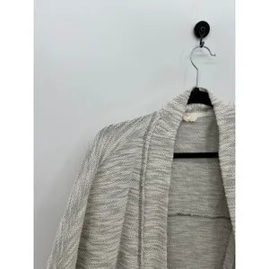 KyeMi Lagenlook‎ Oversized Knit Cardigan Sweater Womens Boho Pockets Gray Sz M thumbnail 5