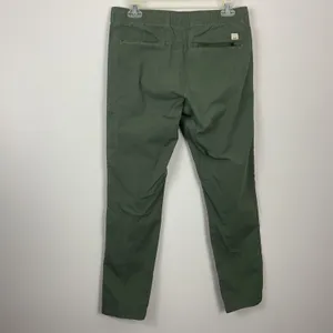 Vuori Ripstop Womens Cargo Jogger Pants Green Drawstring thumbnail 3