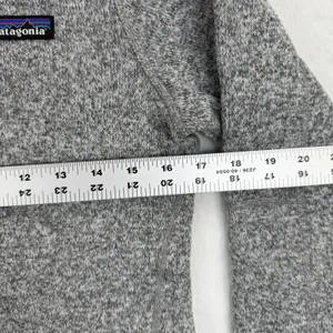 Patagonia Better Sweater Gray Pullover Small RCP‎ Advisors Logo Quarter Zip thumbnail 2